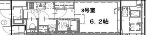 エスリードレジデンス大阪難波の物件間取画像